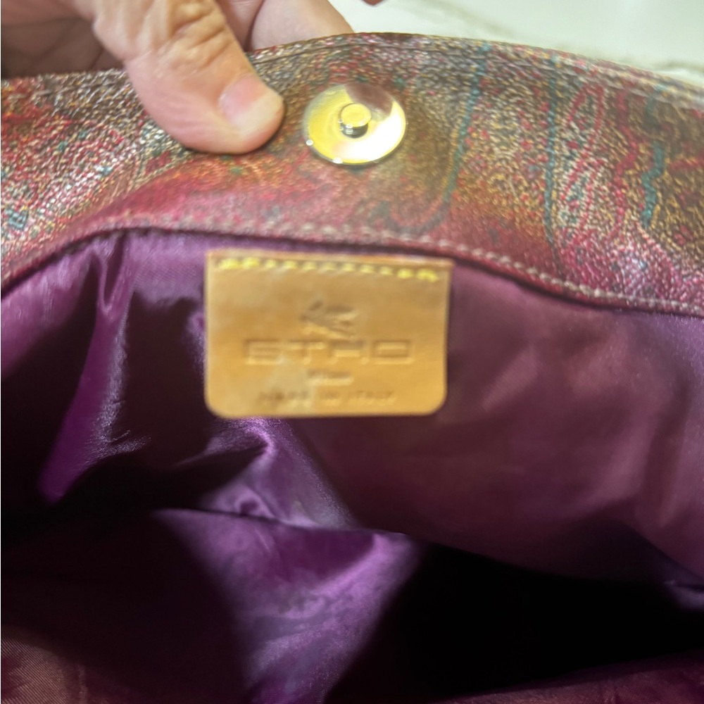 ⨠ETRO Milano Paisley Shoulder Bag â Made in Italy ⨠- Picture 11 of 16